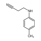3-(4-methylanilino)propanenitrile 1077-24-3
