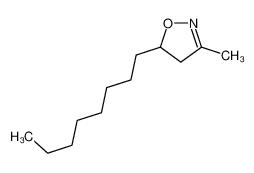 1015-00-5 3-methyl-5-octyl-4,5-dihydro-1,2-oxazole