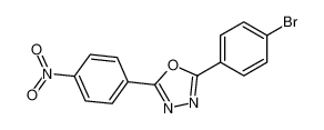 62507-55-5 2-(4-溴苯基)-5-(4-硝基苯基)-1,3,4-噁二唑