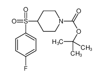 226398-50-1 structure, C16H22FNO4S