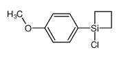 1-chloro-1-(4-methoxyphenyl)siletane 251453-07-3