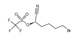 210533-36-1 (R)-5-bromo-1-cyanopentyl trifluoromethanesulfonate