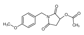 174874-82-9 [(3S)-1-[(4-methoxyphenyl)methyl]-2,5-dioxopyrrolidin-3-yl] acetate