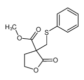 139373-17-4 methyl 2-oxo-3-((phenylthio)methyl)tetrahydrofuran-3-carboxylate