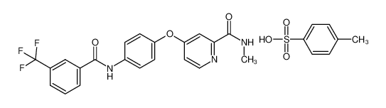 1338443-27-8 structure, C28H24F3N3O6S