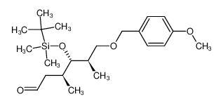 243468-87-3 (3S,4S,5R)-4-((tert-butyldimethylsilyl)oxy)-6-((4-methoxybenzyl)oxy)-3,5-dimethylhexanal