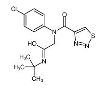 605638-02-6 structure, C15H17ClN4O2S