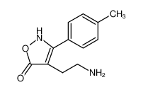 5(2H)-Isoxazolone, 4-(2-aminoethyl)-3-(4-methylphenyl)- 914201-35-7