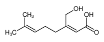 87829-21-8 3-(hydroxymethyl)-7-methylocta-2,6-dienoic acid