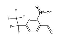 2-nitro-4-(1,1,2,2,2-pentafluoroethyl)benzaldehyde 926927-43-7