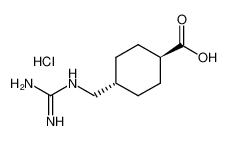 TRANS-4-GUANIDINOMETHYLCYCLOHEXANECARBOXYLIC ACID HYDROCHLORIDE 78718-15-7