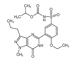 1290638-96-8 structure, C21H27N5O6S