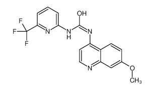 1384424-80-9 structure, C17H13F3N4O2