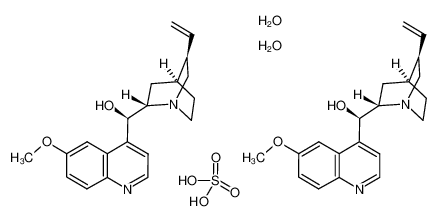 quinine sulfate dihydrate 6119-70-6