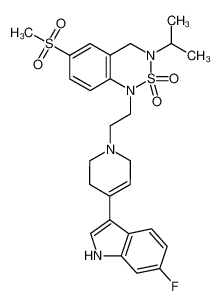 271780-64-4 structure, C26H31FN4O4S2