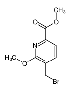 Methyl 5-(bromomethyl)-6-methoxy-2-pyridinecarboxylate