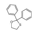 33735-40-9 spectrum, 2,2-diphenyl-1,3-oxathiolane