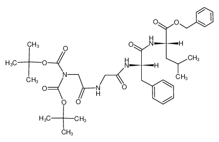 Boc2-Gly-Gly-Phe-Leu-OBzl