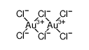 21563-00-8 structure, Au2Cl6