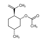 [(1R,2S,5R)-5-methyl-2-prop-1-en-2-ylcyclohexyl] acetate 57576-09-7