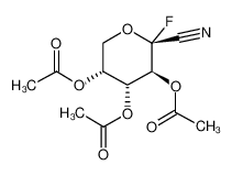 [(3R,4S,5R,6R)-4,5-二乙酰氧基-6-溴-6-氰基-四氢吡喃-3-基]乙酸酯