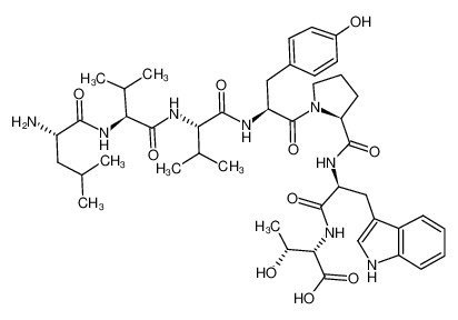 137201-62-8 structure, C45H64N8O10