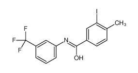 884600-93-5 structure, C15H11F3INO