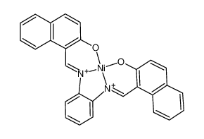 20437-10-9 structure, C28H18N2NiO2++