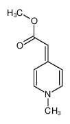 methyl 2-(1-methylpyridin-4-ylidene)acetate