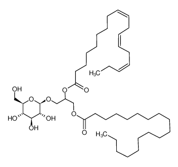 1357286-95-3 1-(stearoyloxy)-3-(((2R,3R,4S,5S,6R)-3,4,5-trihydroxy-6-(hydroxymethyl)tetrahydro-2H-pyran-2-yl)oxy)propan-2-yl (9Z,12Z,15Z)-octadeca-9,12,15-trienoate