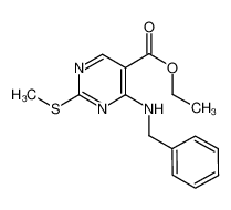 100973-67-9 4-(苄基氨基)-2-(甲基硫代)嘧啶-5-羧酸乙酯