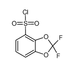 89819-42-1 structure, C7H3ClF2O4S