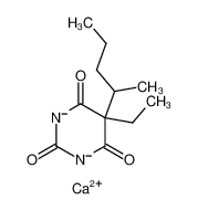 7563-42-0 structure, C11H16CaN2O3