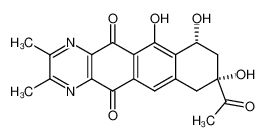 135431-93-5 (7RS,9RS)-9-Acetyl-1,4-diaza-6,7,9-trihydroxy-2,3-dimethyl-7,8,9,10-tetrahydronaphthacene-5,12-dione