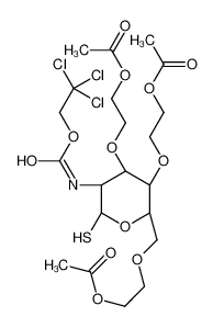 144923-59-1 structure, C21H32Cl3NO12S