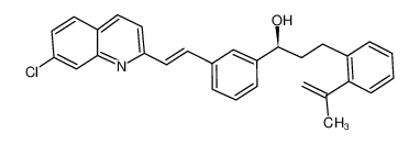 (S,E)-1-(3-(2-(7-chloroquinolin-2-yl)vinyl)phenyl)-3-(2-(prop-1-en-2-yl)phenyl)propan-1-ol 1197414-05-3