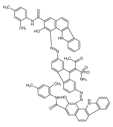 100472-31-9 structure, C66H49N9O7S