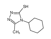 4-环己基-5-甲基-2,4-二氢-3H-1,2,4-三唑-3-硫酮