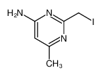 108260-15-7 2-(iodomethyl)-6-methyl-4-pyrimidinylamine