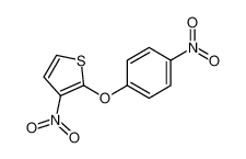 3-nitro-2-(4-nitrophenoxy)thiophene 33786-81-1