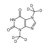 3,7-二甲基黄嘌呤-[D6]