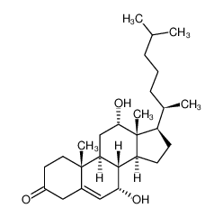 1254-03-1 structure, C27H44O3