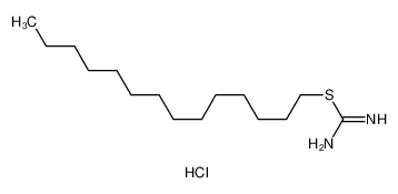 tetradecyl carbamimidothioate,hydrochloride 5392-21-2