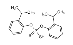 bis(2-propan-2-ylphenoxy)-sulfanyl-sulfanylidene-λ<sup>5</sup>-phosphane 6335-19-9