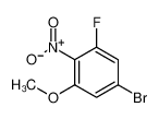 5-Bromo-1-fluoro-3-methoxy-2-nitrobenzene 1137869-91-0