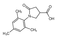 63675-25-2 5-氧代-1-(2,4,6-三甲基-苯基)-吡咯烷-3-羧酸
