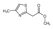 methyl 2-(4-methyl-1,3-thiazol-2-yl)acetate 117840-81-0