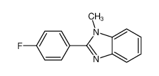 2-(4-fluorophenyl)-1-methylbenzimidazole