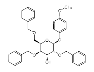 4-甲氧苯基-2,4,6-三-O-苄基-β-D-吡喃半乳糖苷