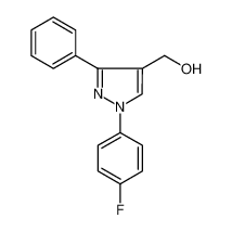 (1-(4-FLUOROPHENYL)-3-PHENYL-1H-PYRAZOL-4-YL)METHANOL 36640-61-6